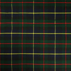 MacLeod Hunting Modern Homespun Wool-Blend Tartan REMNANTS