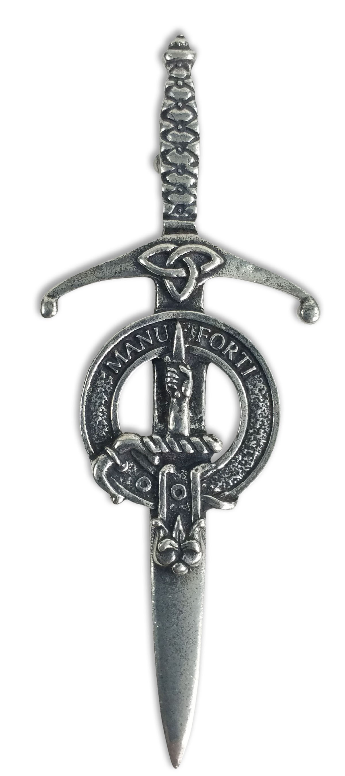 MacAlpine Scottish Clan Dirk Shield Kilt Pin – Celtic Studio