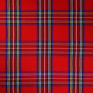 Rainbow Tartan Fat Quarter Pack 6 Pieces of Fabric Size 50 Cm X 72 Cm Plus  Matching Thread -  Canada