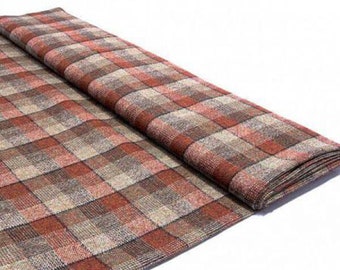 Braveheart Rustic Wool Tartan Double Width - Woven in Scotland by the Weaver that Made the Tartan for the Movie