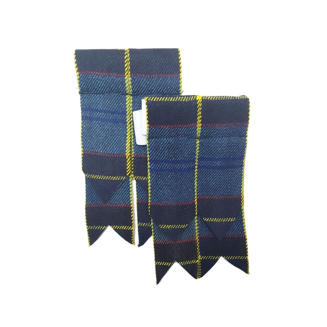 U. S. Air Force Flashes - Homespun Tartan Flashes - Wool Blend Flashes