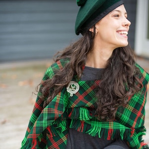 Tartan Shawl Homespun Wool Blend | A-L Tartans