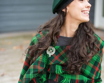 Tartan Shawl Homespun Wool Blend | A-L Tartans