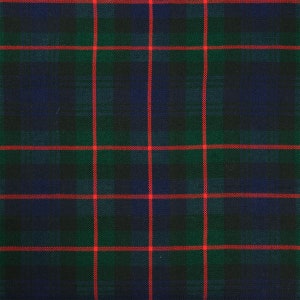 Murray of Atholl Modern Tartan - Homespun Wool Blend Tartan Fabric - Machine Washable