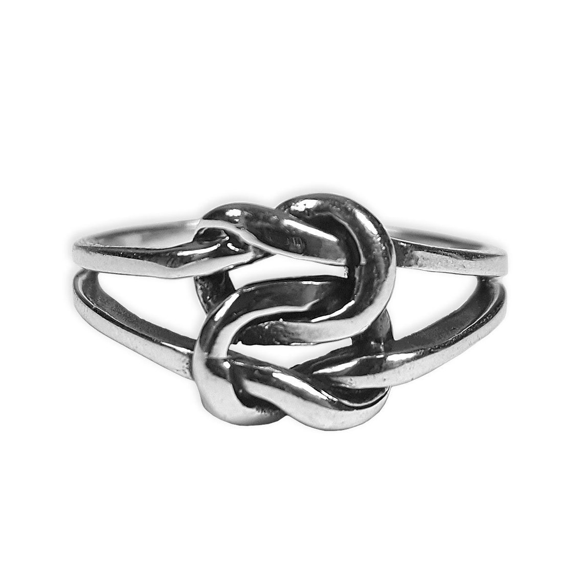 Entwined Love Knot Ring Celtic Rings Celtic Knot Rings Etsy
