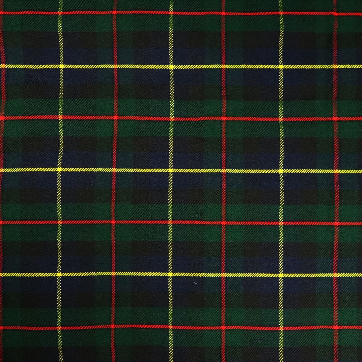 MacLeod Hunting (Harris) Modern Tartan - Homespun Wool Blend Tartan Fabric - Machine Washable
