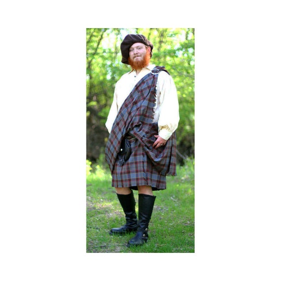polyester kilt
