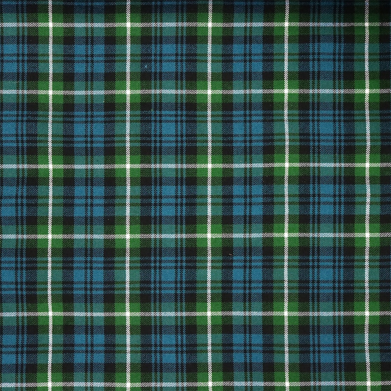 Lamont Ancient Tartan Homespun Wool Blend Tartan Fabric Machine Washable image 1