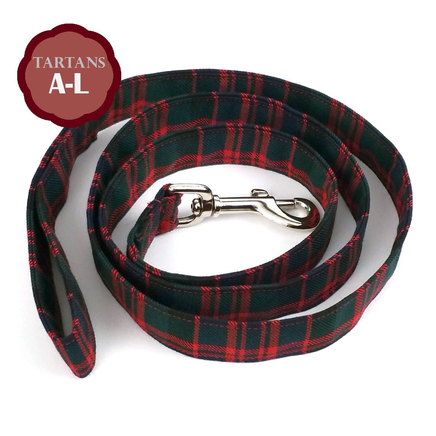 Homespun Tartan Dog Leash (A-L Tartans)