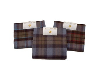 Official OUTLANDER Stole Premium Lambswool Tartan - Made in Scotland - Ships from the USA - The Celtic Croft