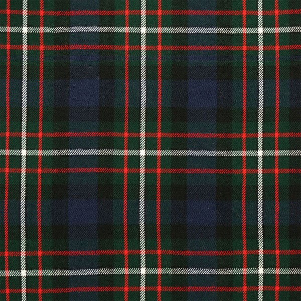 Ferguson Modern Tartan - Homespun Wool Blend Fabric