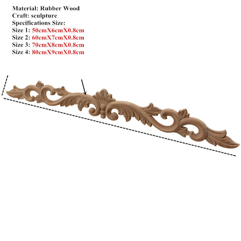 Wood Applique Carved European Decals Roses Patch Furniture Etsy