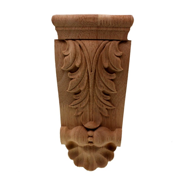New Arrival Vintage Wood Carved Corner Onlay Applique Etsy