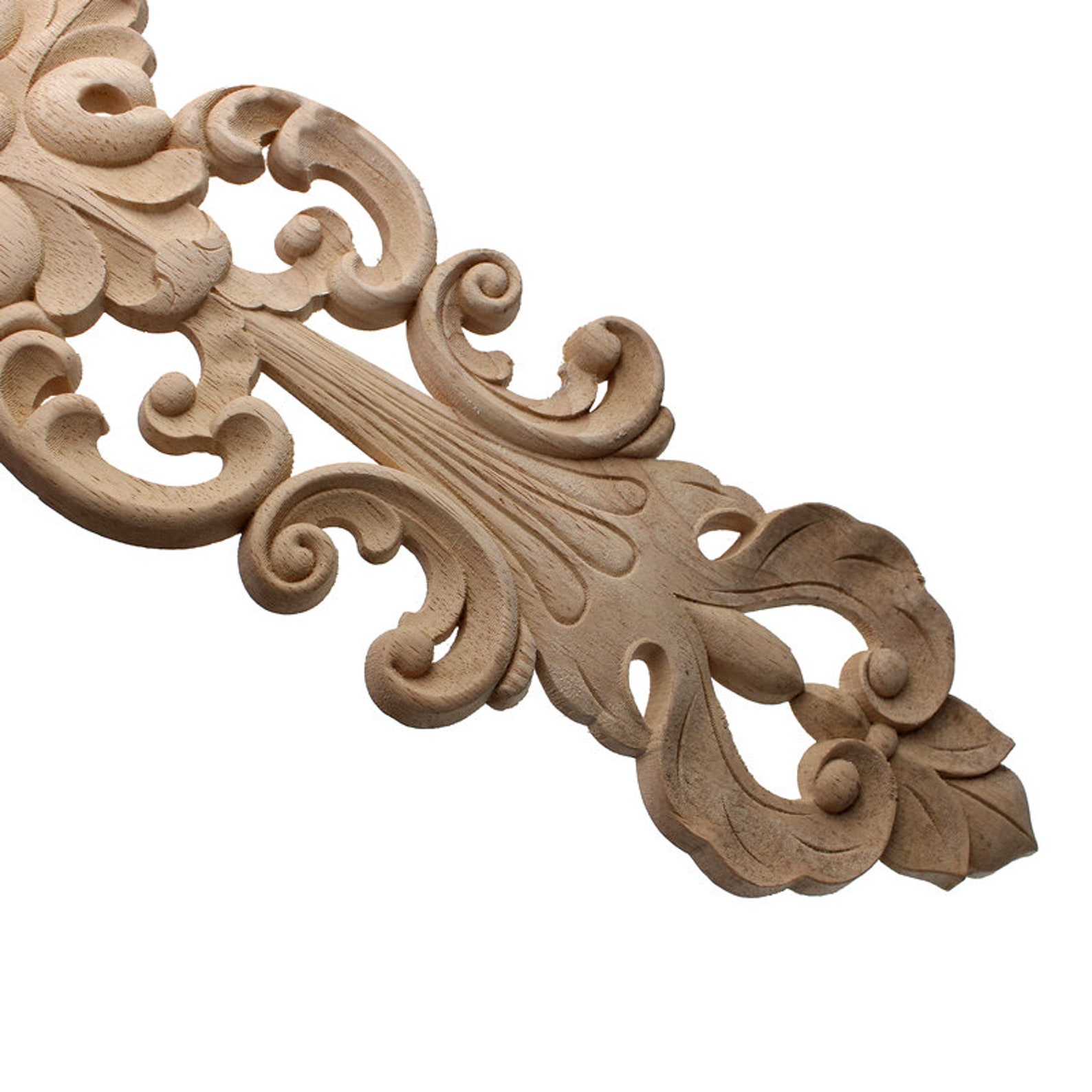 Wall Classical Vertical Wood Appliques Garden Furniture Door Etsy