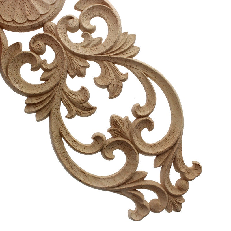 Wood Decoration Furniture Applique Accessories Creative Home Etsy