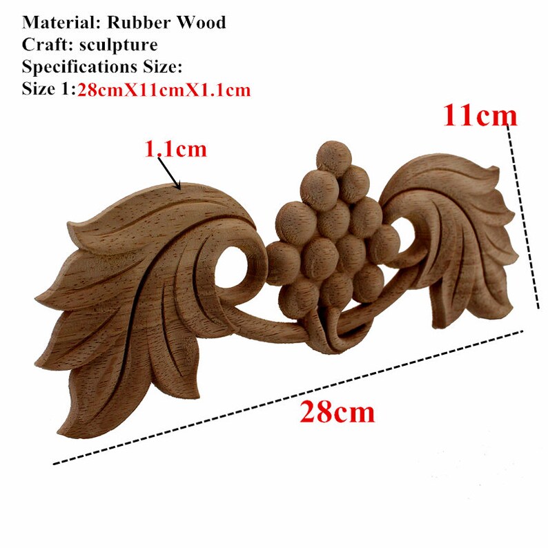 Wood Decoration Accessories Styles Handicraft Figurines Miniatures DIY Wooden Letters Craft Ornament Home Decor Applique