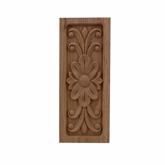 Creative Irregular Flower Carving Furniture Cabinet Door Wood Etsy