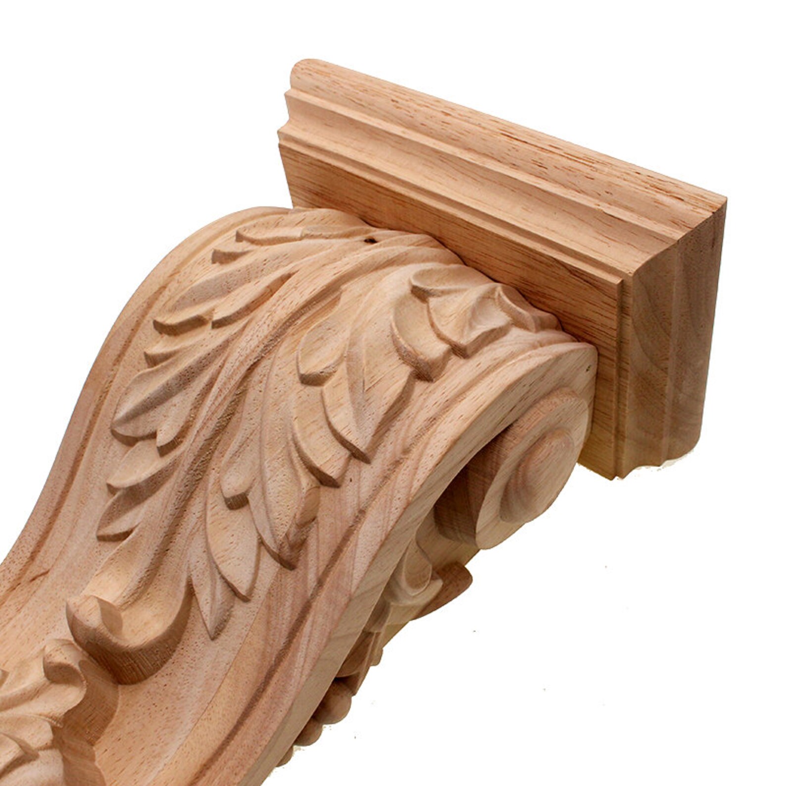 Vintage Plant Wood Carved Corner Applique Decorate Frame Etsy