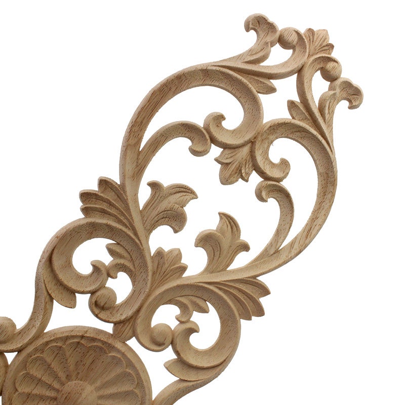 Wood Decoration Furniture Applique Accessories Creative Home Etsy
