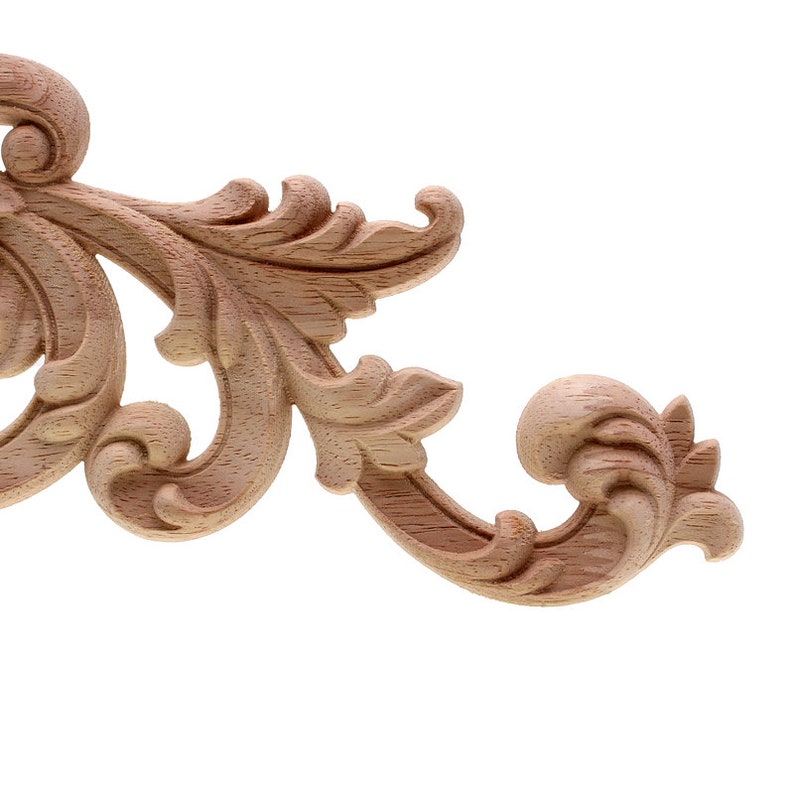 Wood Home Decoration Accessories Wooden Cupboard Doors And Windows Small Decorative Floral Applique Mini Crossbow Kawaii
