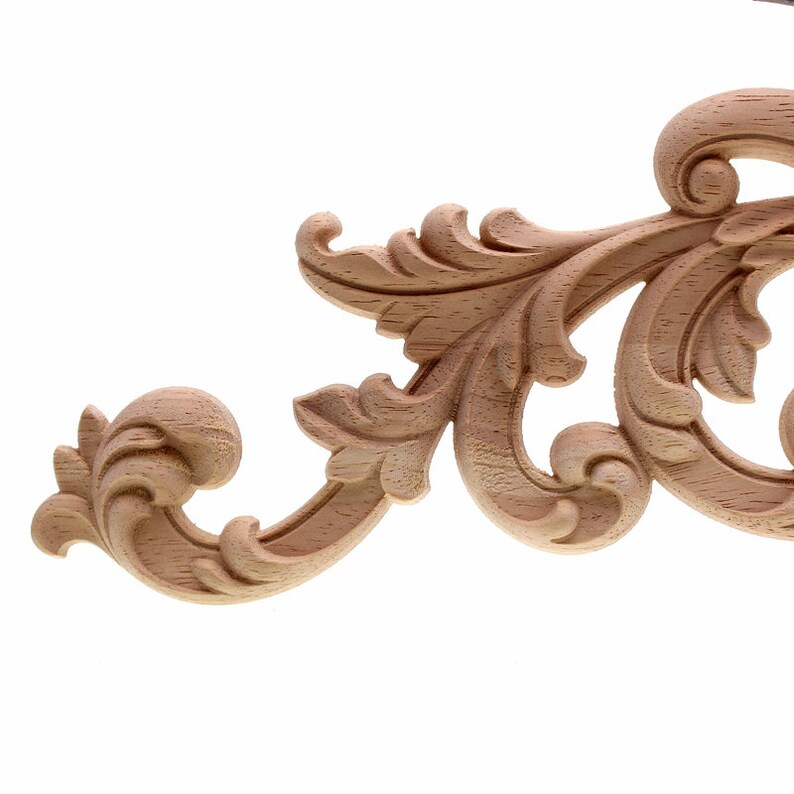 Wood Home Decoration Accessories Wooden Cupboard Doors And Windows Small Decorative Floral Applique Mini Crossbow Kawaii