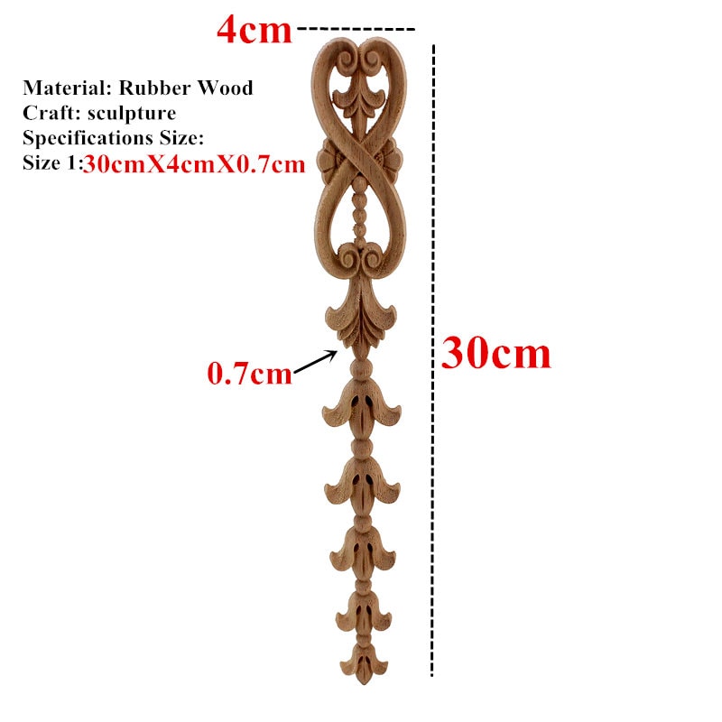 Wooden Decal Carved Hanging Supplies Corner Appliques Etsy