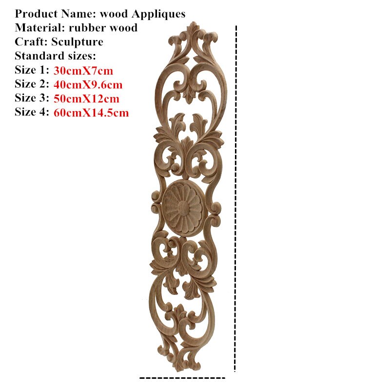 Wood Decoration Furniture Applique Accessories Creative Home Etsy