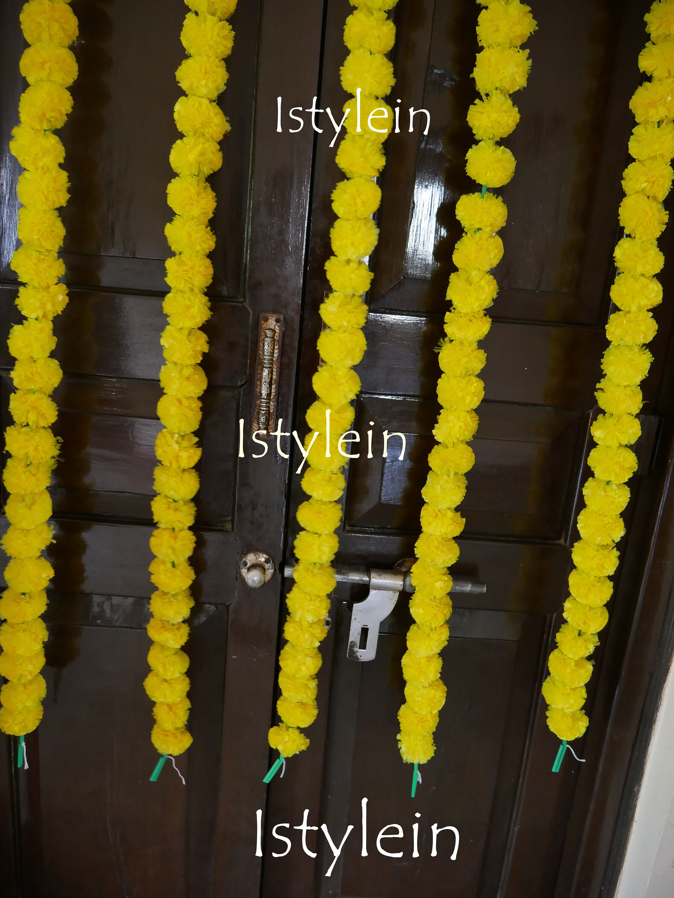 35pc Free Express Shipping Artificial Yellow Marigold Garland Etsy