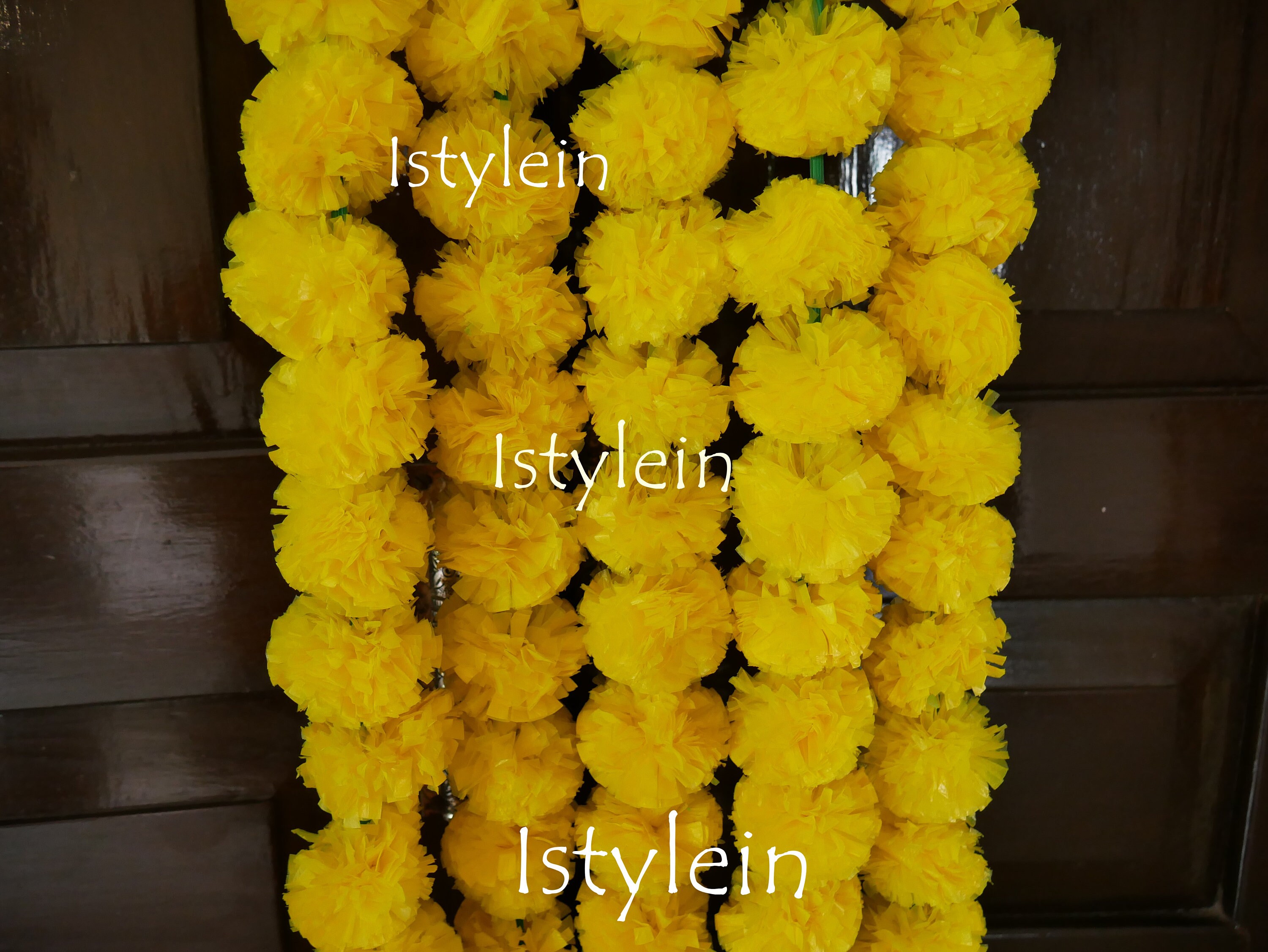 35pc Free Express Shipping Artificial Yellow Marigold Garland Etsy