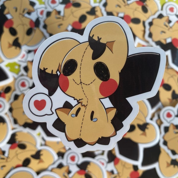 Mimikyu Inspired Sticker
