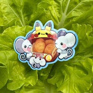 Maus Kids Meal Vinyl Sticker
