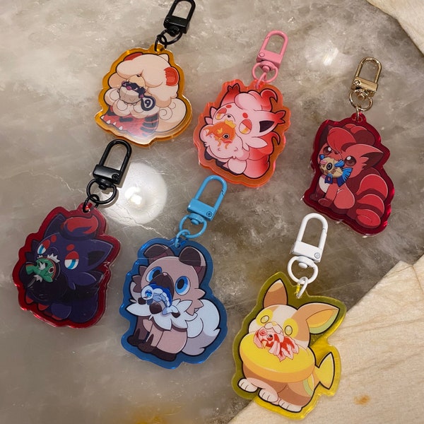 DOGS! Acrylic Keychains