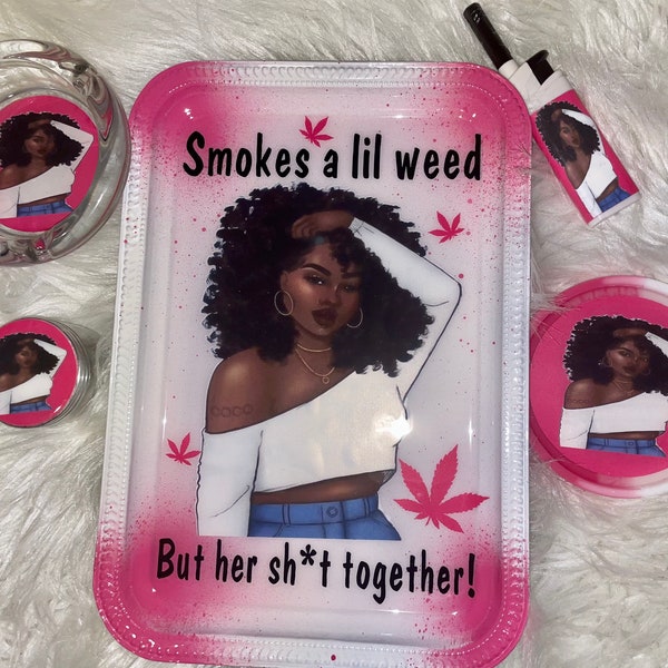 Girly Rolling Tray Etsy