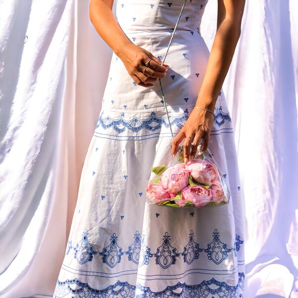 Clear Bucket Bag Etsy