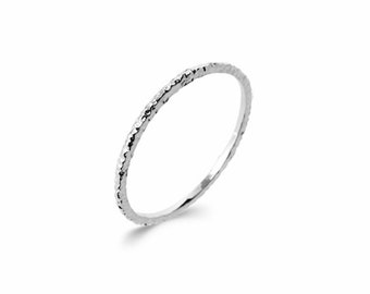 Very thin Lina silver ring