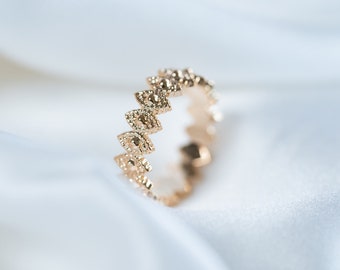 Gold plated Olivia ring