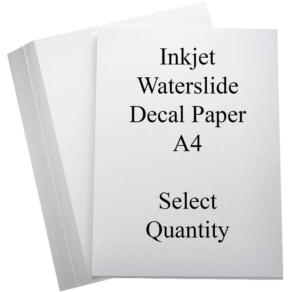 Inkjet Waterslide Decal Image Transfer Sticker Paper Art Artist Craft ...