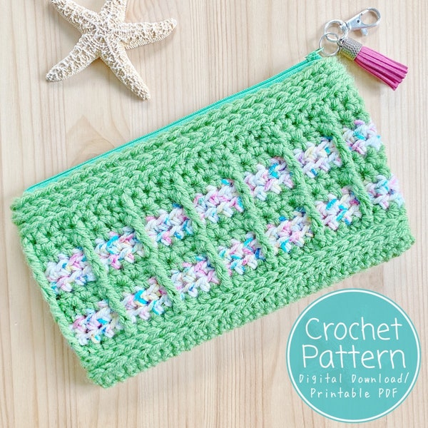 The Sea Star Canopy Zipper Pouch PDF Pattern/Digital Download 2 sizes Included READ Description