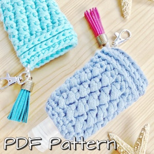 The Sea Star Signature Sanitizer Cozy PDF Pattern Digital Download
