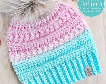 The Sea Star Sunrise Beanie PDF Pattern/6 sizes included