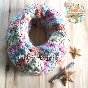 The Sea Star Infinity Scarf PDF Pattern