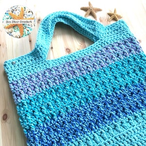 The Sea Star Boardwalk Beach Bag PDF Pattern - Etsy