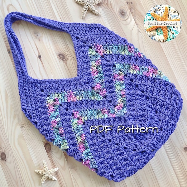 The Sea Star Boardwalk Tote PDF Pattern