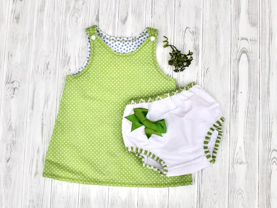 Baby Dress Green Jumper 2T Overall ...