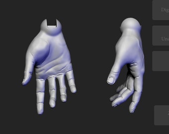 STL file Hands of BJD dolls for 3D printing