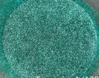 Shades of Teal and Turquoise - 1 oz in resealable bag.