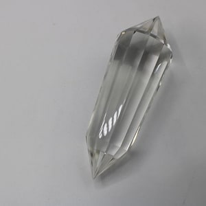 Clear Quartz Crystal, 12 Sided Vogel Style, Crystal Point, Metaphysical, Healing Crystal Vogel Wand