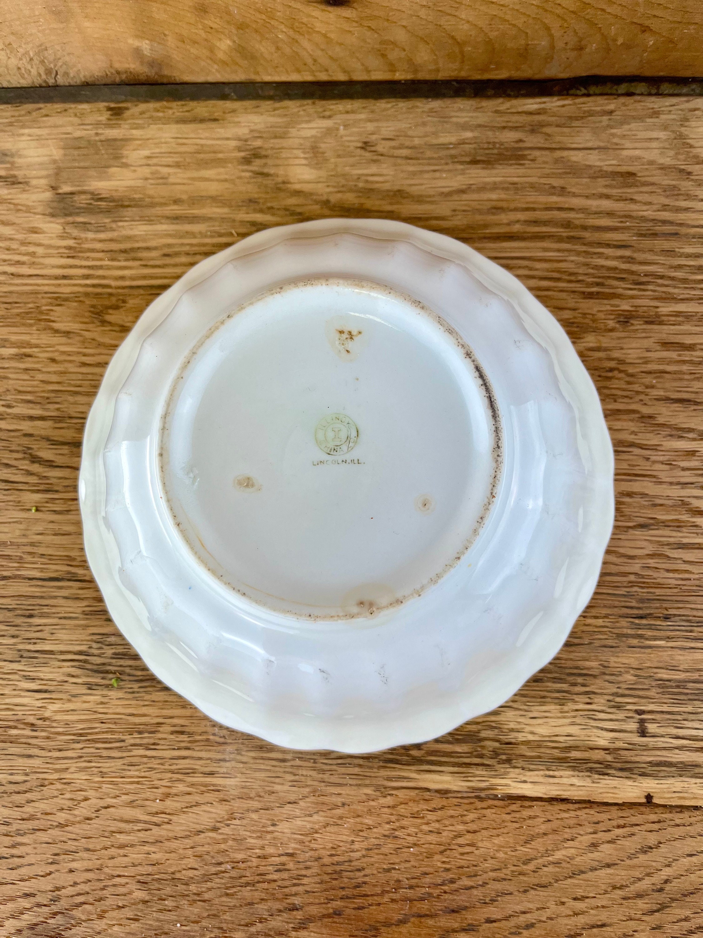 Ironstone Lady Finger Bowl Etsy