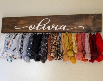 baby girl headband holder