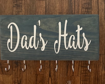 Personalized Boys Hat Rack: Nursery Decor, Coat Hanger